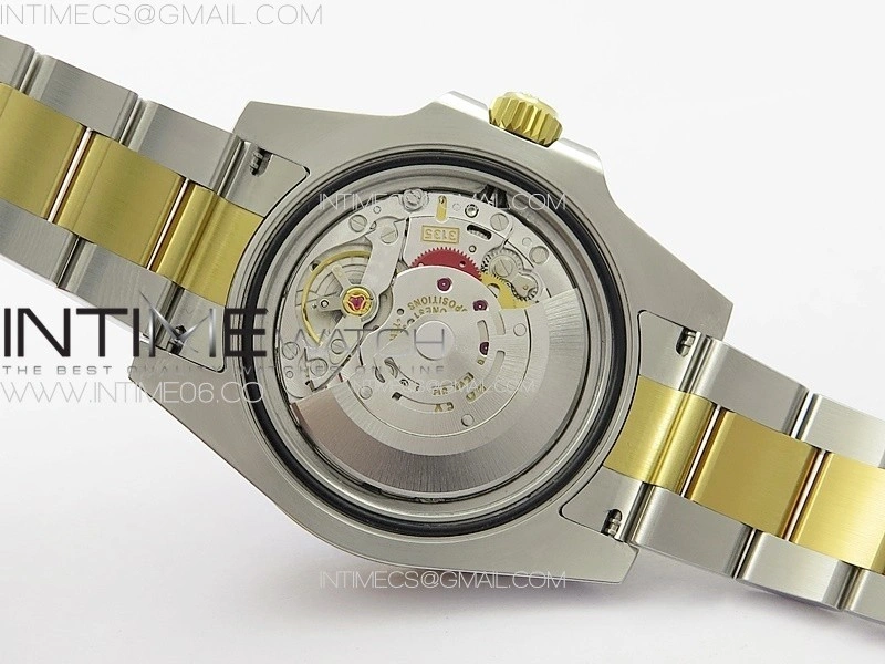 Submariner 116613LN 904L SS YG Case NTF 1:1 Best Edition Black Dial On 904L Bracelet SA3135