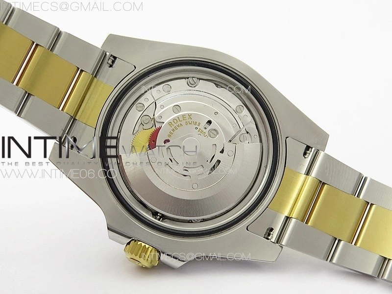 Submariner 116613LN 904L SS YG Case NTF 1:1 Best Edition Black Dial On 904L Bracelet SA3135