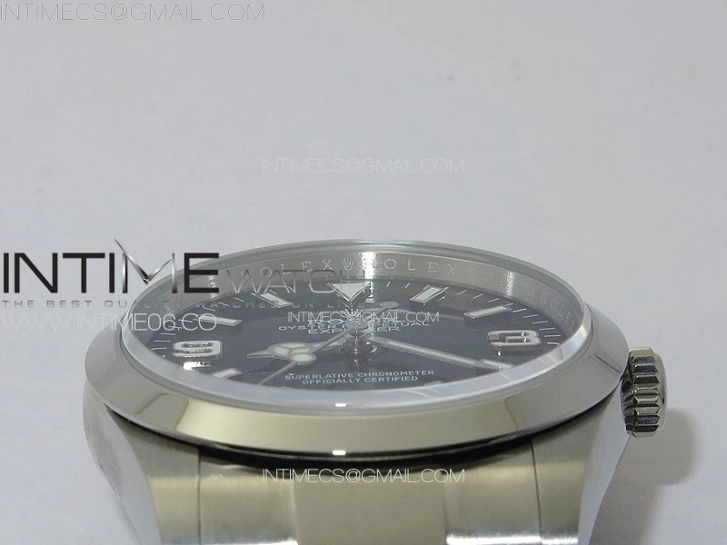 Explorer 124270 36mm V2 904L Steel GMF 1:1 Best Edition Black Dial on SS Bracelet VR3230