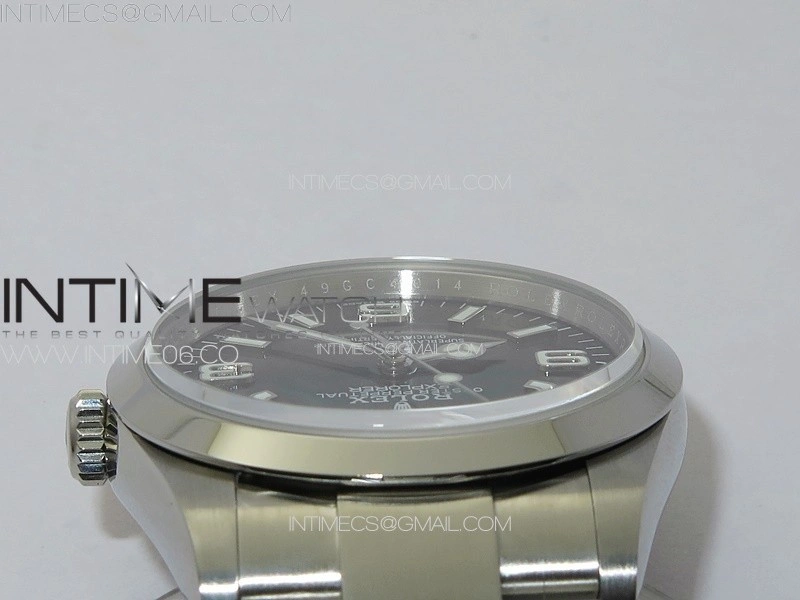 Explorer 124270 36mm V2 904L Steel GMF 1:1 Best Edition Black Dial on SS Bracelet VR3230