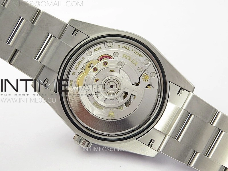 Explorer 124270 36mm V2 904L Steel GMF 1:1 Best Edition Black Dial on SS Bracelet VR3230
