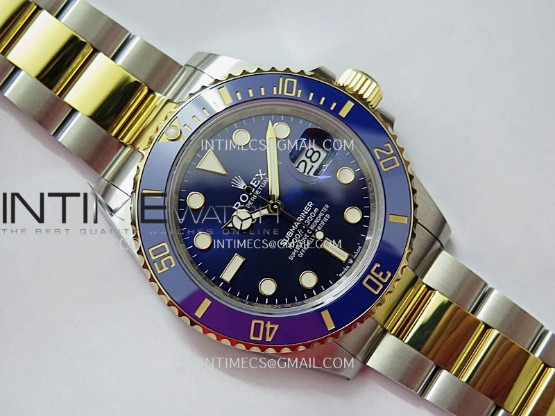 Submariner 126613 LB Gain Weight V2 VSF 1:1 Best Edition Blue Dial On SS YG Bracelet DD3235