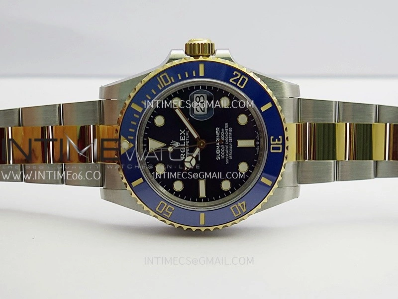 Submariner 126613 LB Gain Weight V2 VSF 1:1 Best Edition Blue Dial On SS YG Bracelet DD3235