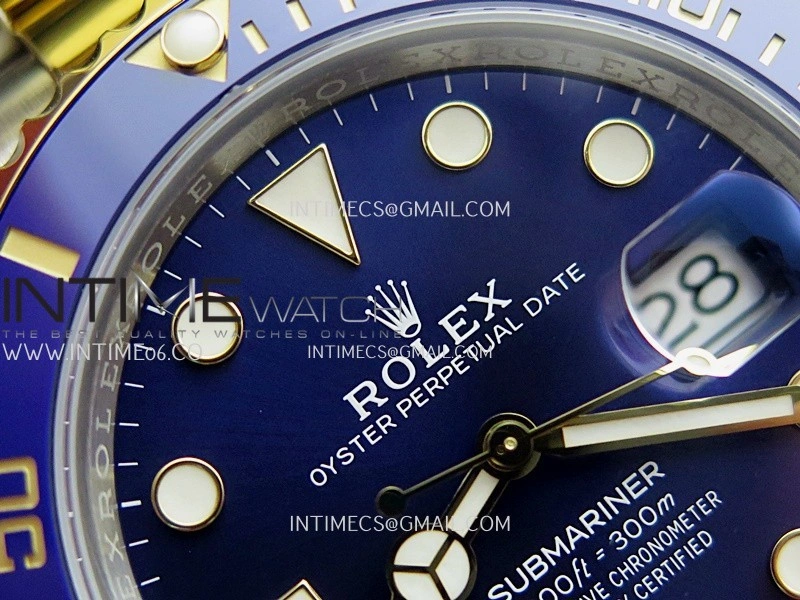 Submariner 126613 LB Gain Weight V2 VSF 1:1 Best Edition Blue Dial On SS YG Bracelet DD3235