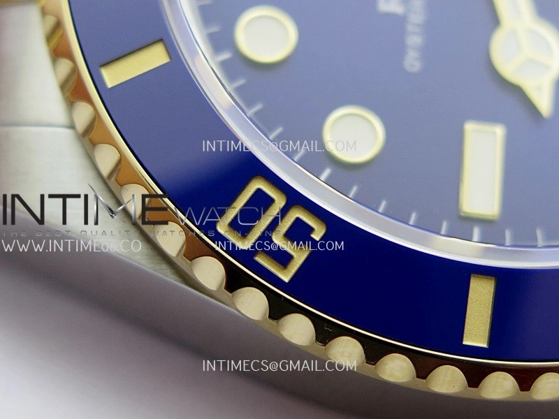 Submariner 126613 LB Gain Weight V2 VSF 1:1 Best Edition Blue Dial On SS YG Bracelet DD3235