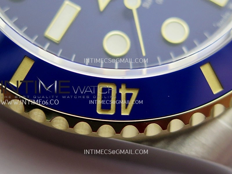 Submariner 126613 LB Gain Weight V2 VSF 1:1 Best Edition Blue Dial On SS YG Bracelet DD3235