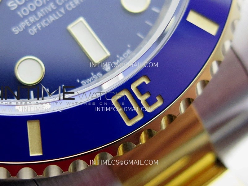 Submariner 126613 LB Gain Weight V2 VSF 1:1 Best Edition Blue Dial On SS YG Bracelet DD3235