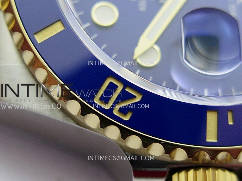 Submariner 126613 LB Gain Weight V2 VSF 1:1 Best Edition Blue Dial On SS YG Bracelet DD3235