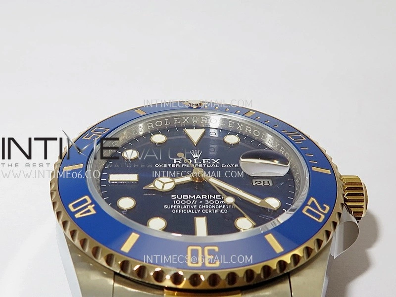 Submariner 126613 LB Gain Weight V2 VSF 1:1 Best Edition Blue Dial On SS YG Bracelet DD3235