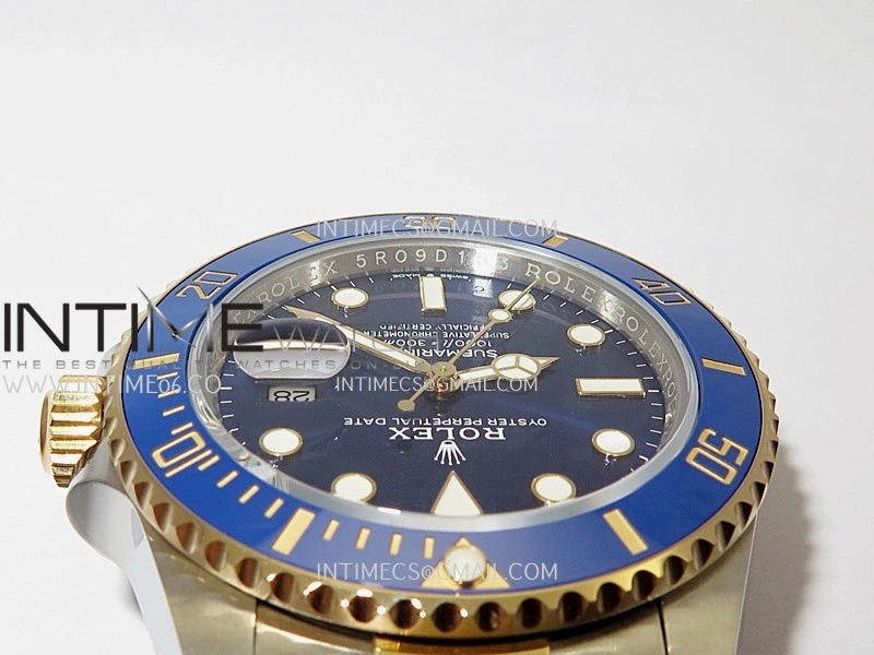 Submariner 126613 LB Gain Weight V2 VSF 1:1 Best Edition Blue Dial On SS YG Bracelet DD3235
