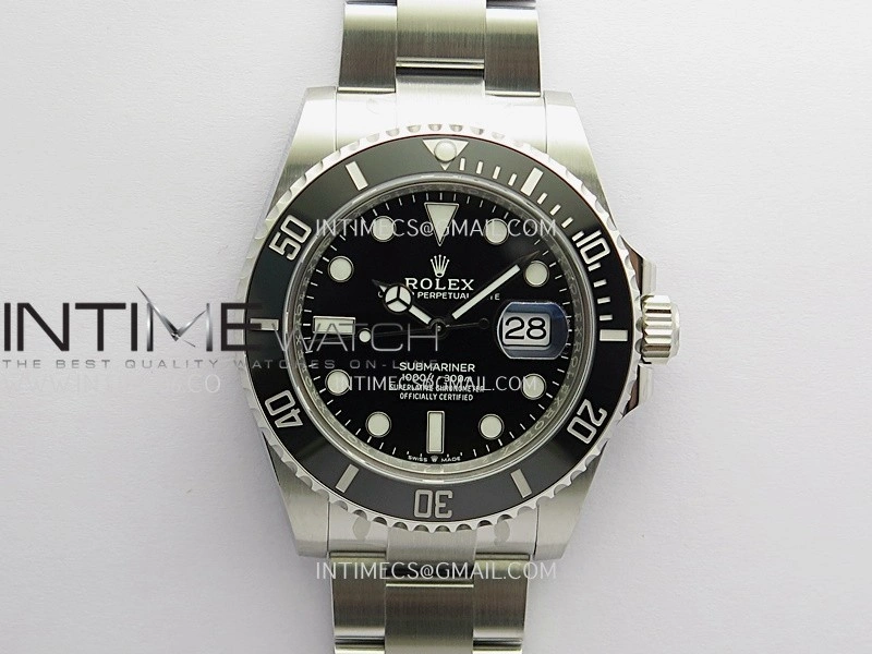 Submariner 41mm 126610LN 904L SS VF 1:1 Best Edition Black Dial On 904L SS Bracelet DD3235