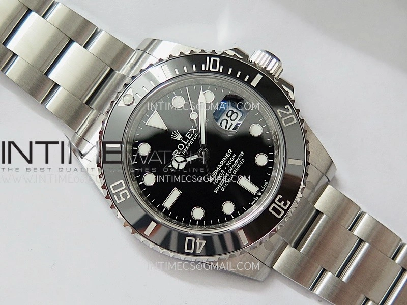 Submariner 41mm 126610LN 904L SS VF 1:1 Best Edition Black Dial On 904L SS Bracelet DD3235