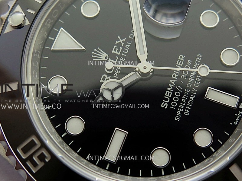 Submariner 41mm 126610LN 904L SS VF 1:1 Best Edition Black Dial On 904L SS Bracelet DD3235