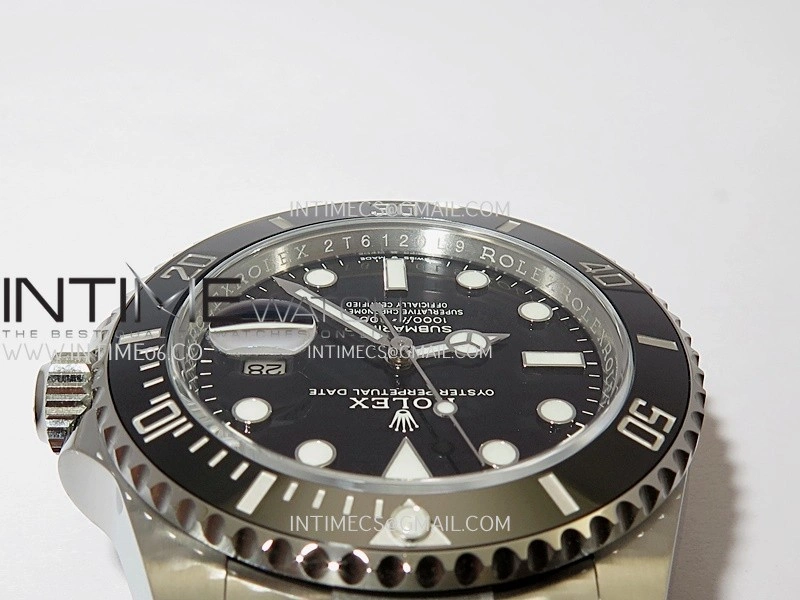 Submariner 41mm 126610LN 904L SS VF 1:1 Best Edition Black Dial On 904L SS Bracelet DD3235