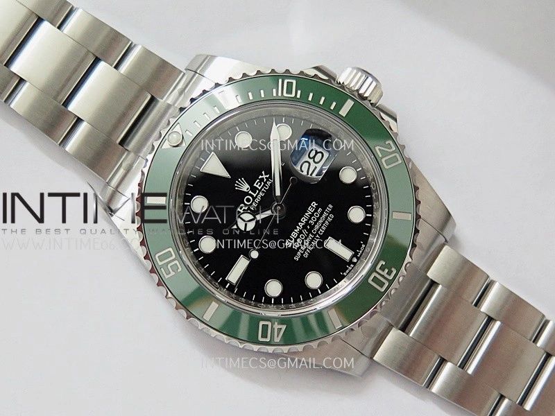 Submariner 41mm 126610LV 904L SS VF 1:1 Best Edition Black Dial On 904L SS Bracelet DD3235