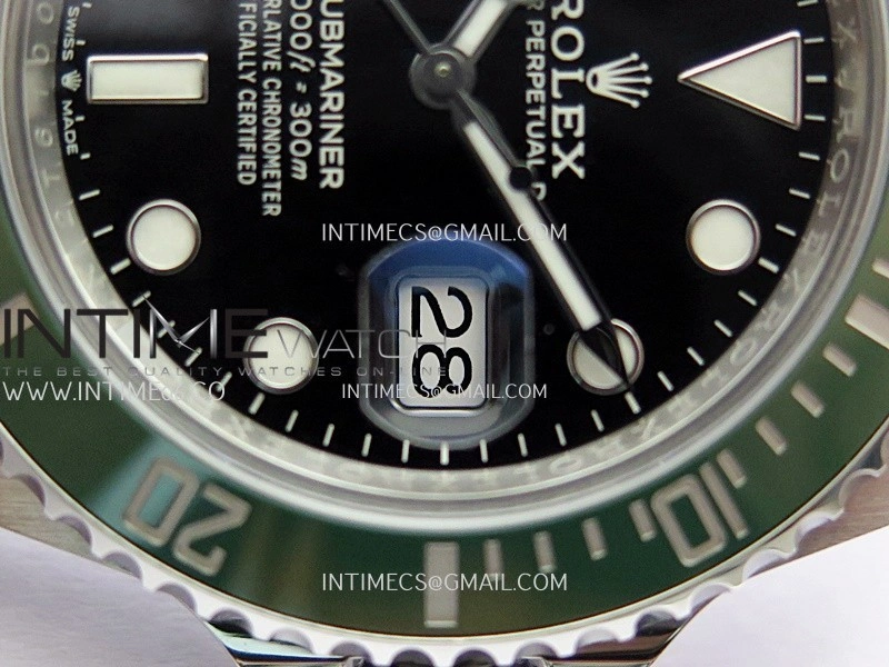 Submariner 41mm 126610LV 904L SS VF 1:1 Best Edition Black Dial On 904L SS Bracelet DD3235