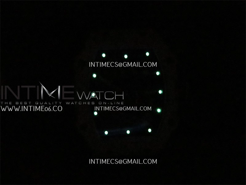 RM67-02 White Inner Bezel Real NTPT 1:1 Best Edition Skeleton Dial On White Nylon strap CRMA7 Clone