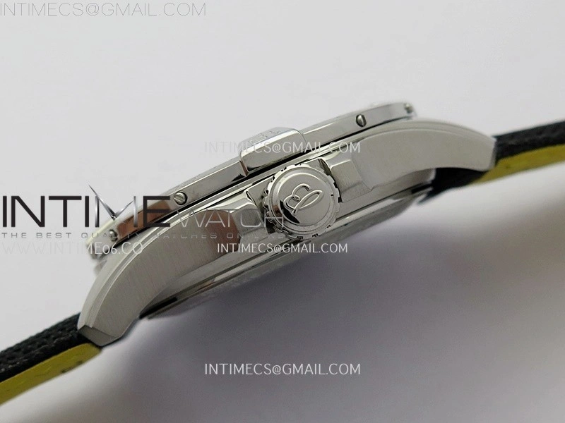 Avenger Chronometer 42mm SS BLSF 1:1 Best Edition Black Dial On Black Nylon Strap A2824