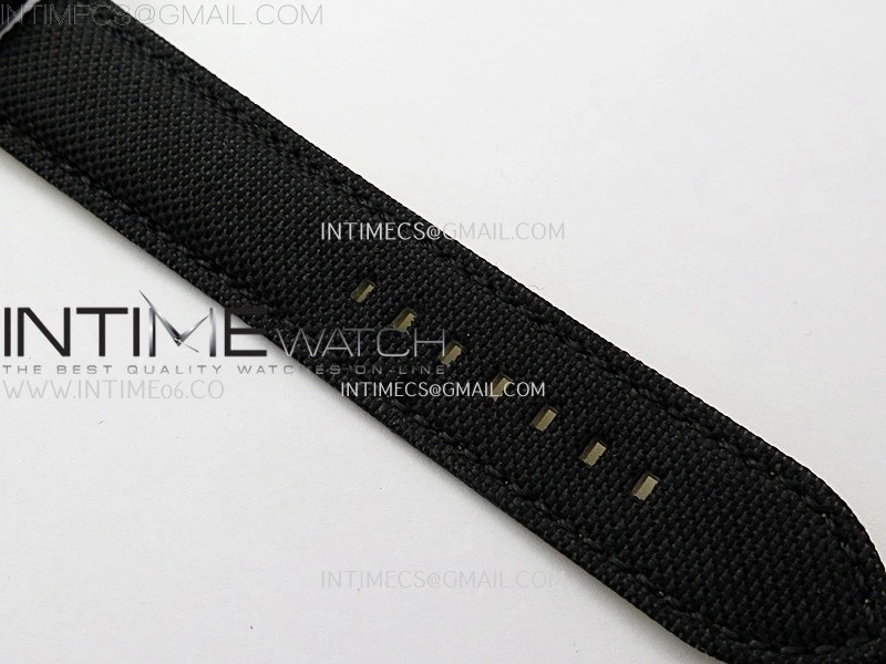 Avenger Chronometer 42mm SS BLSF 1:1 Best Edition Black Dial On Black Nylon Strap A2824