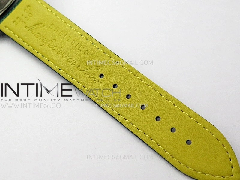 Avenger Chronometer 45mm SS B50F 1:1 Best Edition Green Dial On Green Nylon Strap A2824