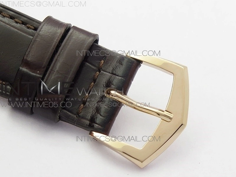 Annual Calendar Complications 5205R RG GRF Best Edition Black dial on Brown leather strap A324