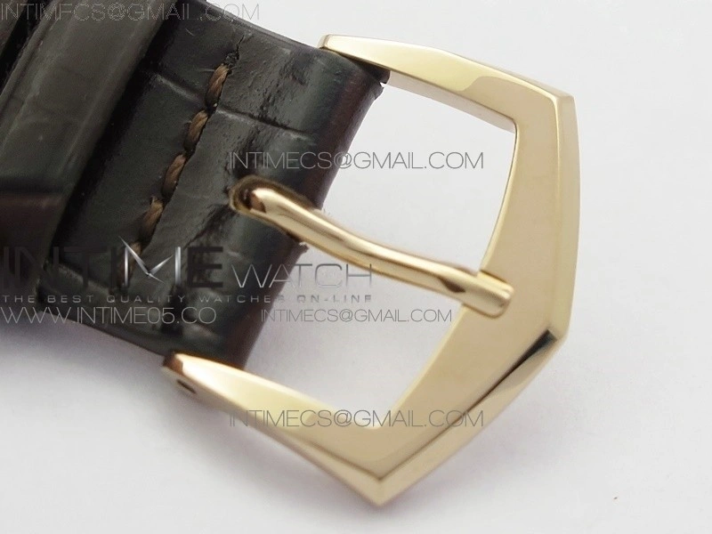 Annual Calendar Complications 5205R RG GRF Best Edition Black dial on Brown leather strap A324