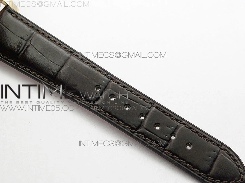 Annual Calendar Complications 5205R RG GRF Best Edition Black dial on Brown leather strap A324