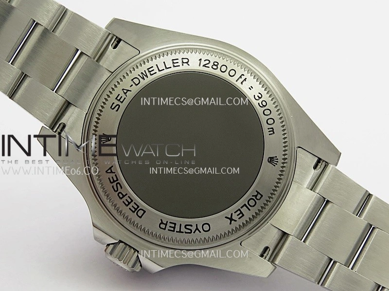 Sea-Dweller DEEPSEA 126660 904L SS QF 1:1 Best Edition Black Dial On Oyster Bracelet SH3235