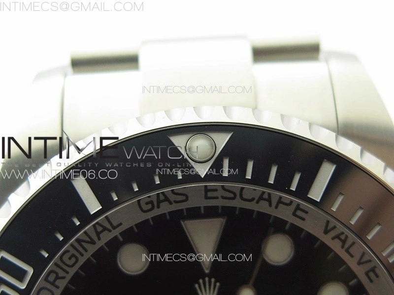 Sea-Dweller DEEPSEA 126660 SS GMF 1:1 Best Edition New Black Dial On Oyster Bracelet VR3235