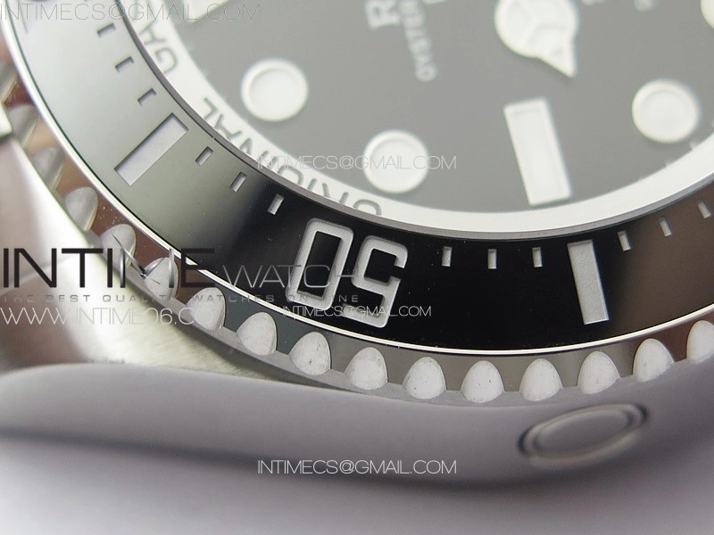 Sea-Dweller DEEPSEA 126660 SS GMF 1:1 Best Edition New Black Dial On Oyster Bracelet VR3235