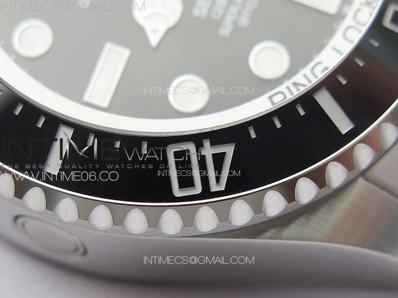 Sea-Dweller DEEPSEA 126660 SS GMF 1:1 Best Edition New Black Dial On Oyster Bracelet VR3235