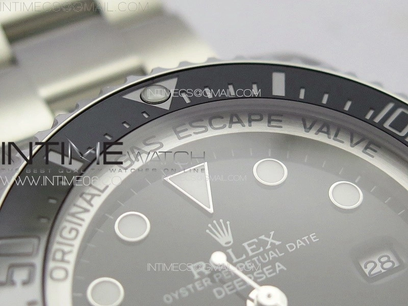 Sea-Dweller DEEPSEA 126660 SS GMF 1:1 Best Edition New Black Dial On Oyster Bracelet VR3235
