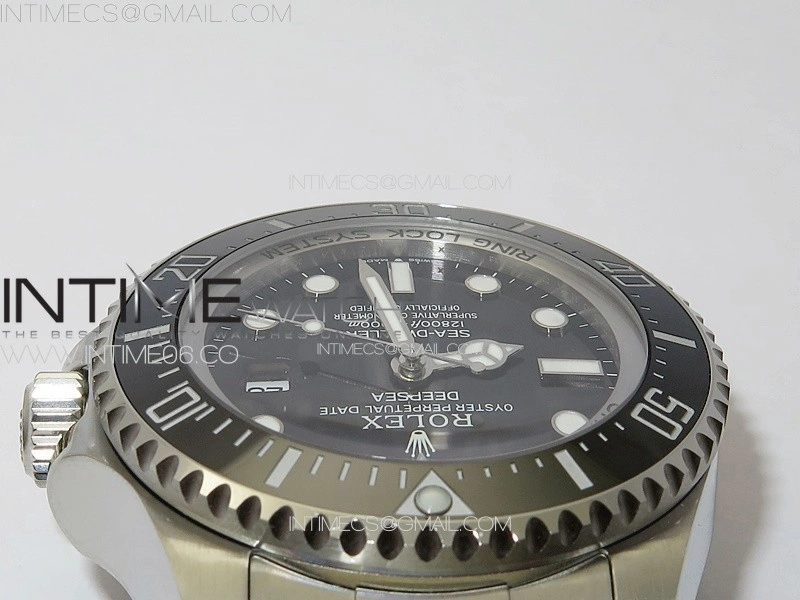 Sea-Dweller DEEPSEA 126660 SS GMF 1:1 Best Edition New Black Dial On Oyster Bracelet VR3235