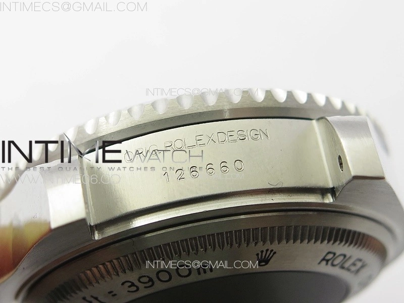 Sea-Dweller DEEPSEA 126660 SS GMF 1:1 Best Edition New Black Dial On Oyster Bracelet VR3235