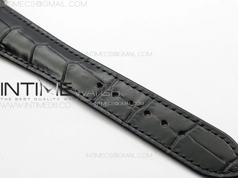 Annual Calendar Moonphase 5396 SS PPF 1:1 Best Edition Cream Dial on Black Leather Strap PPF324
