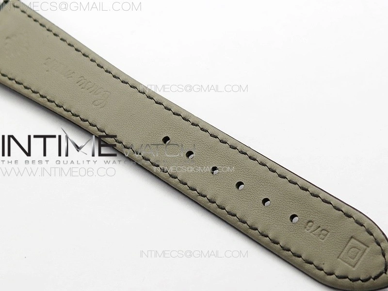 Annual Calendar Moonphase 5396 SS PPF 1:1 Best Edition Cream Dial on Black Leather Strap PPF324