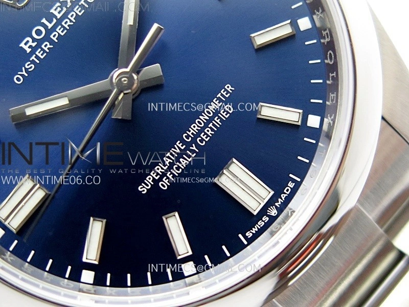 Oyster Perpetual 36mm 126000 904L VSF 1:1 Best Edition Blue Dial on SS Bracelet VS3230
