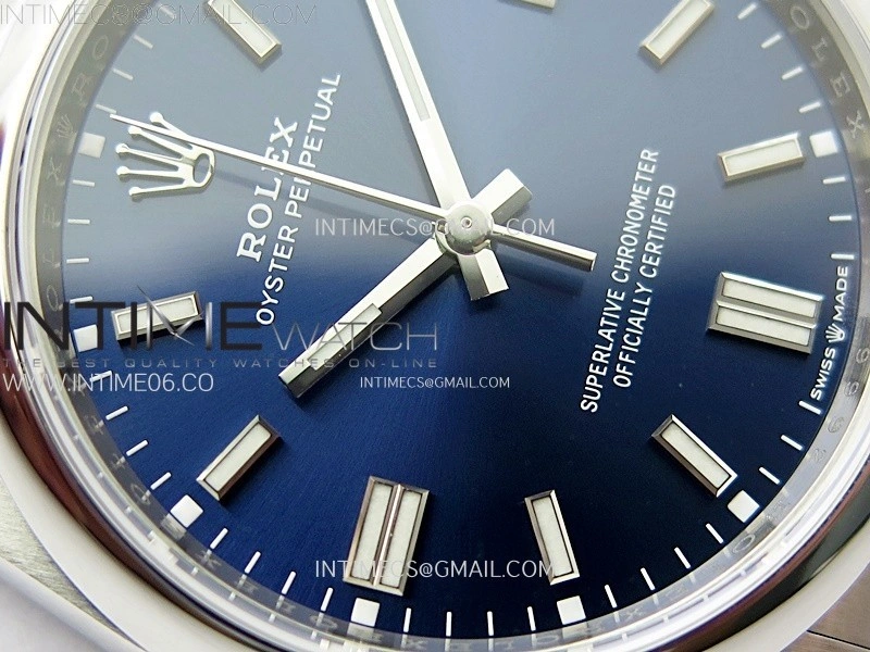 Oyster Perpetual 36mm 126000 904L VSF 1:1 Best Edition Blue Dial on SS Bracelet VS3230
