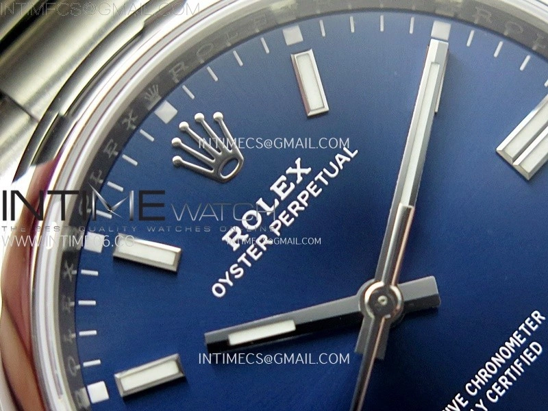 Oyster Perpetual 36mm 126000 904L VSF 1:1 Best Edition Blue Dial on SS Bracelet VS3230