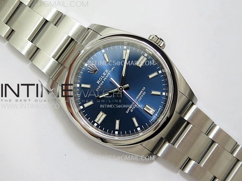 Oyster Perpetual 36mm 126000 904L VSF 1:1 Best Edition Blue Dial on SS Bracelet VS3230
