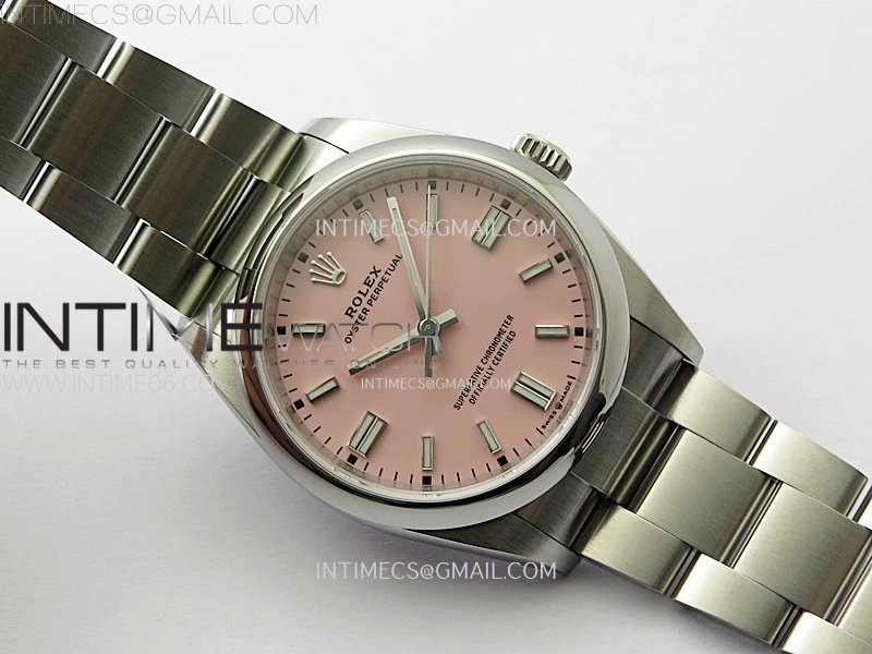 Oyster Perpetual 36mm 126000 904L VSF 1:1 Best Edition Pink Dial on SS Bracelet VS3230