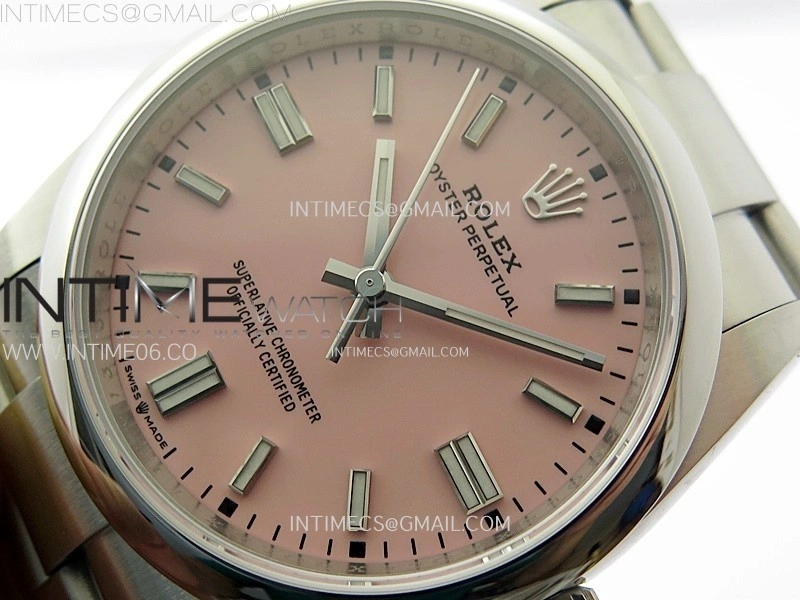 Oyster Perpetual 36mm 126000 904L VSF 1:1 Best Edition Pink Dial on SS Bracelet VS3230