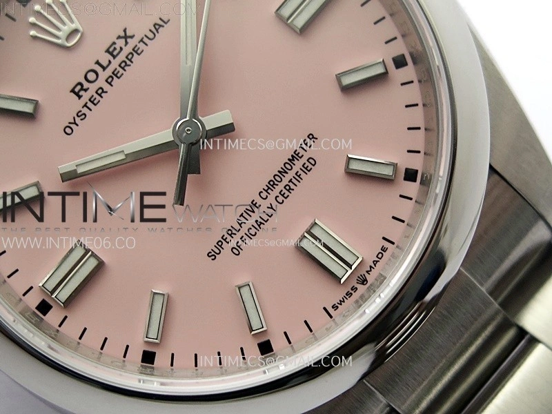 Oyster Perpetual 36mm 126000 904L VSF 1:1 Best Edition Pink Dial on SS Bracelet VS3230