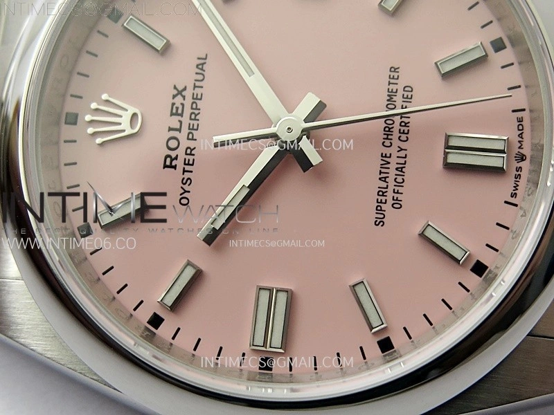 Oyster Perpetual 36mm 126000 904L VSF 1:1 Best Edition Pink Dial on SS Bracelet VS3230