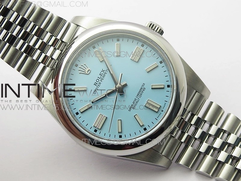 Oyster Perpetual 41mm 124300 BP Best Edition Tiffany Blue Dial on SS Jubilee Bracelet