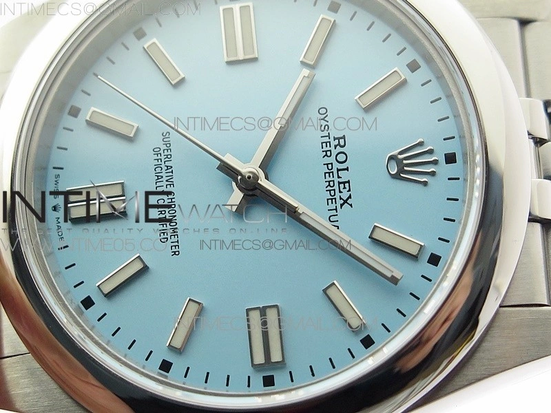 Oyster Perpetual 41mm 124300 BP Best Edition Tiffany Blue Dial on SS Jubilee Bracelet