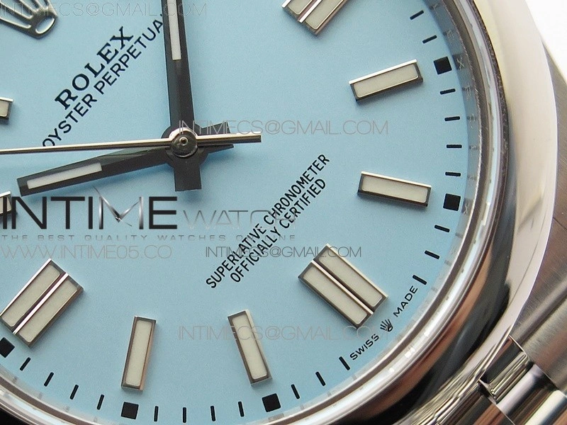 Oyster Perpetual 41mm 124300 BP Best Edition Tiffany Blue Dial on SS Jubilee Bracelet