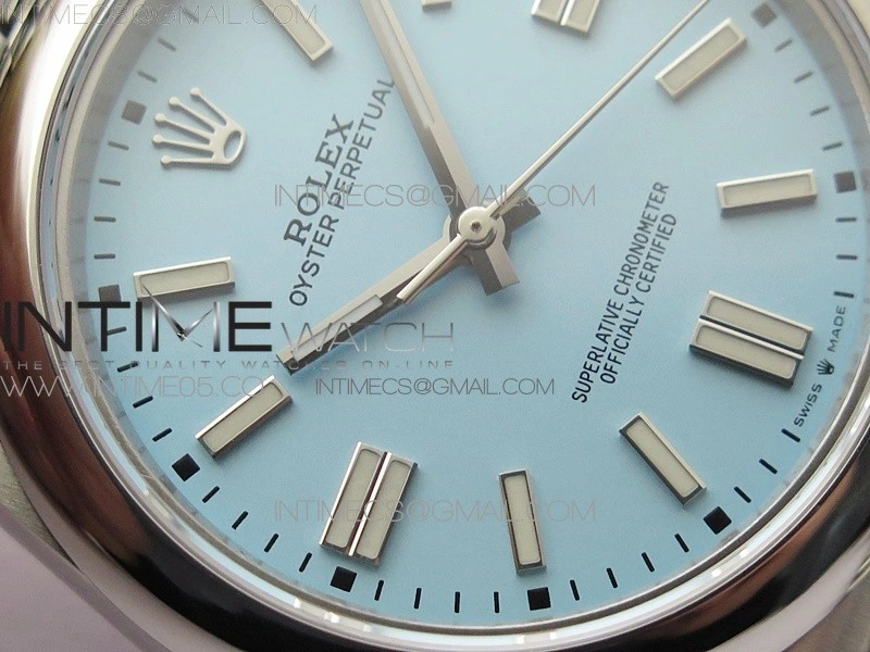 Oyster Perpetual 41mm 124300 BP Best Edition Tiffany Blue Dial on SS Jubilee Bracelet