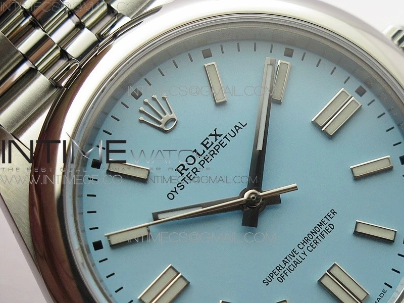 Oyster Perpetual 41mm 124300 BP Best Edition Tiffany Blue Dial on SS Jubilee Bracelet