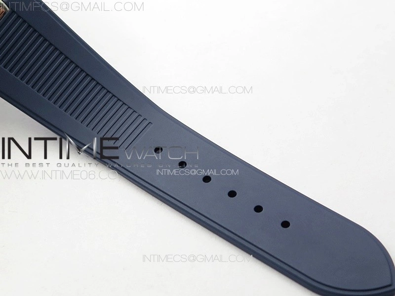 Nautilus Jumbo 5711 Super Replication PPF 1:1 Best Edition Blue Textured Dial on Blue Rubber Strap PPF324